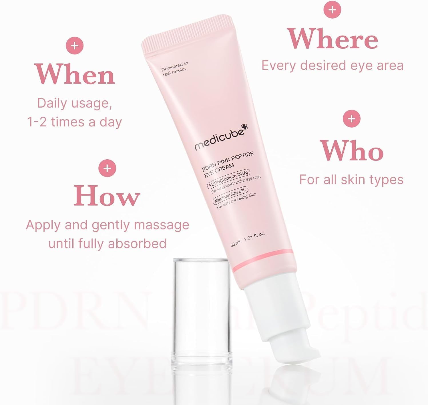 medicube Eye Serum with Salmon DNA PDRN and Pink Peptides - view 6